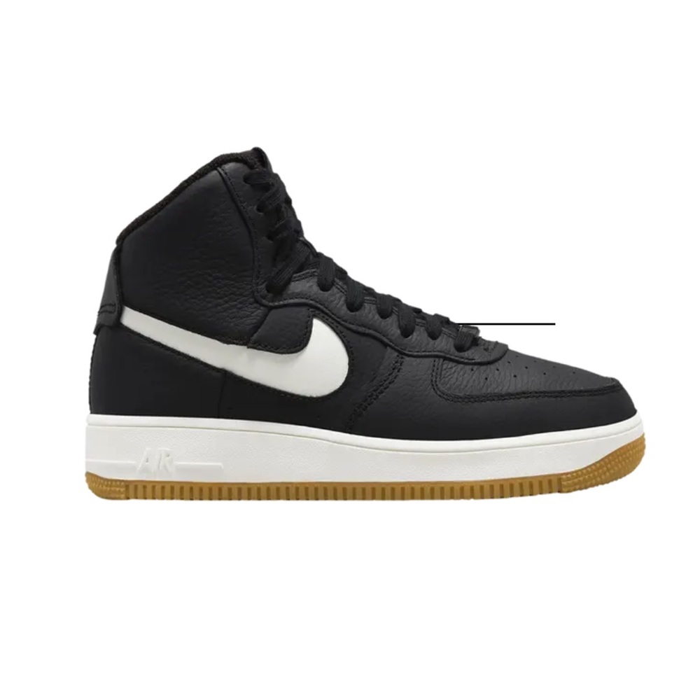 Nike Air Force 1 Sculpt Black and White Sneakers